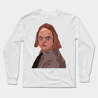 Dwight as Meredith Long Sleeve T-Shirt